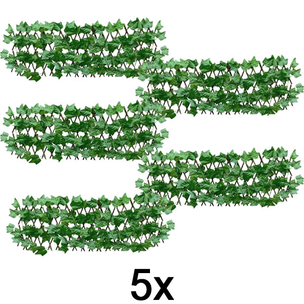 5x Διακοσμητικός και πρακτικός φράχτης για βεράντα και κήπο | GREENFENCE